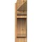 Ekena Millwork Olympic Smooth Arts and Crafts Outlooker, Western Red Cedar, 7 1/2"W x 24"D x 24"H OUT08X24X24OLY03SWR - alternate 2